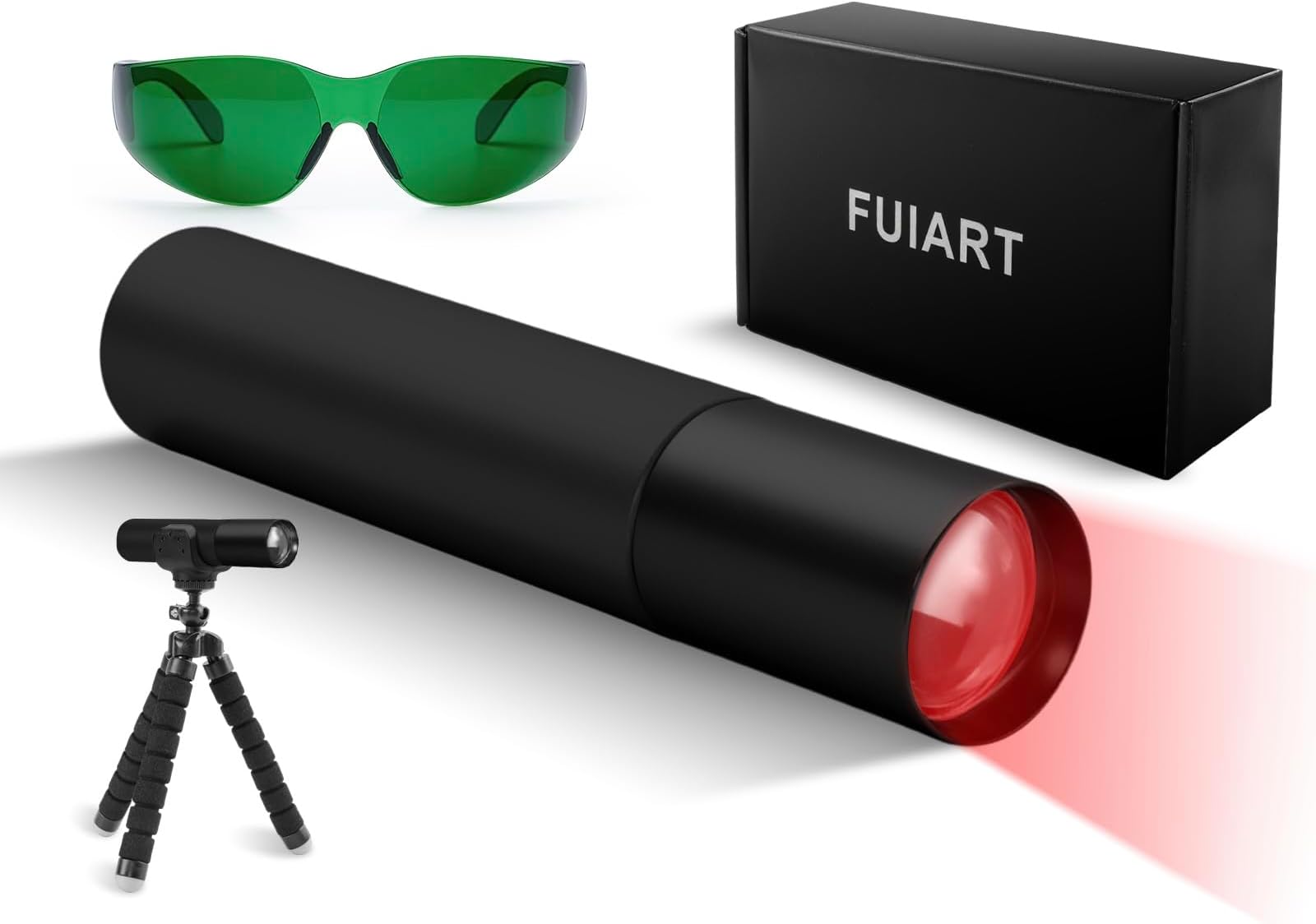 Infrared & Red Light Therapy Device,Advanced Triple-Wavelength Technology Heldhold Red Light Therapy Torch for Body Face Neck Knee Hand Back Pain Relief(Black)