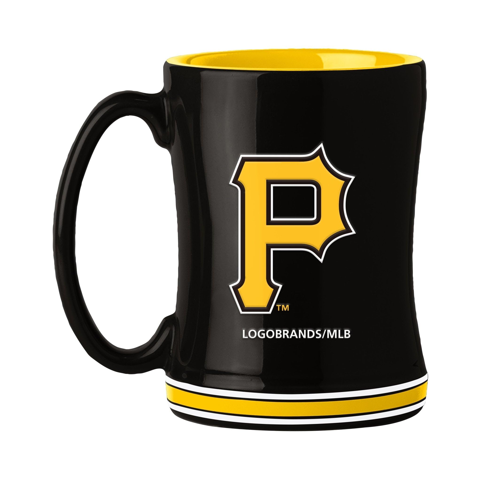 Logo Brands 523-C14RM: Pittsburgh Pirates 14oz Relief Mug