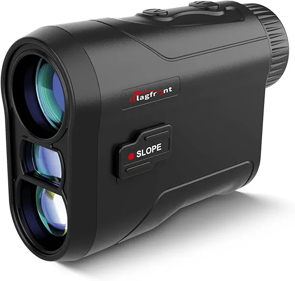Golf Rangefinder with Slope, 1000 Yards Range Finder Golf, 6X Magnification, Flag Locking Vibration, Rechargeable Laser Range Finder