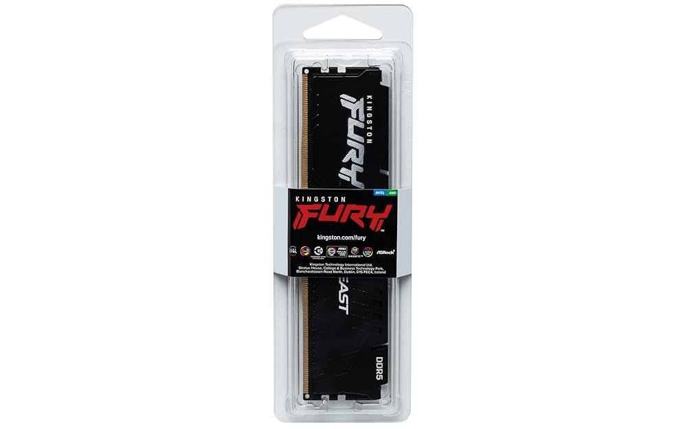 Amazon | Kingston FURY Beast Black DDR5 16GB 6800MT/s CL34