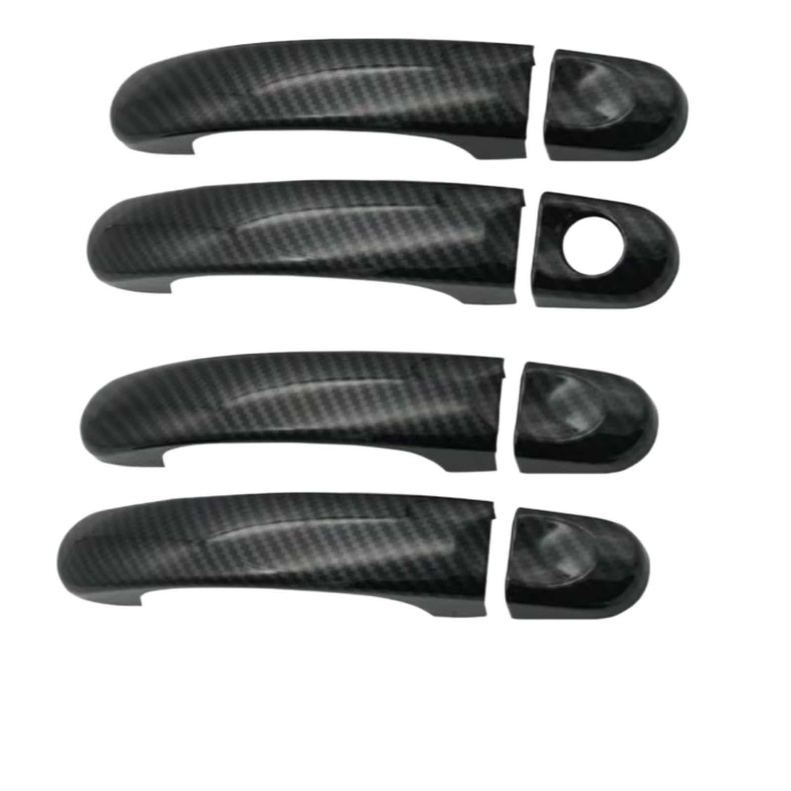 Cqrbne E For Vw For T5/6 For Transporter For Caravell For Multivan For California Chrom Car Door Handl Cover Trim 3 Color Car Xterior Door Handle(E)