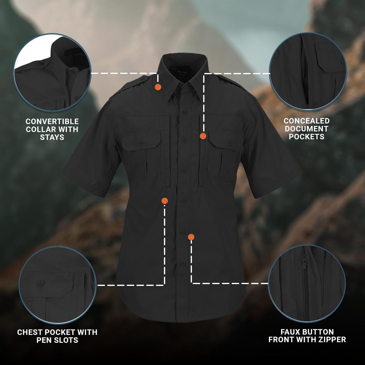 Propper Short Sleeve Tactical Shirt - Image 6