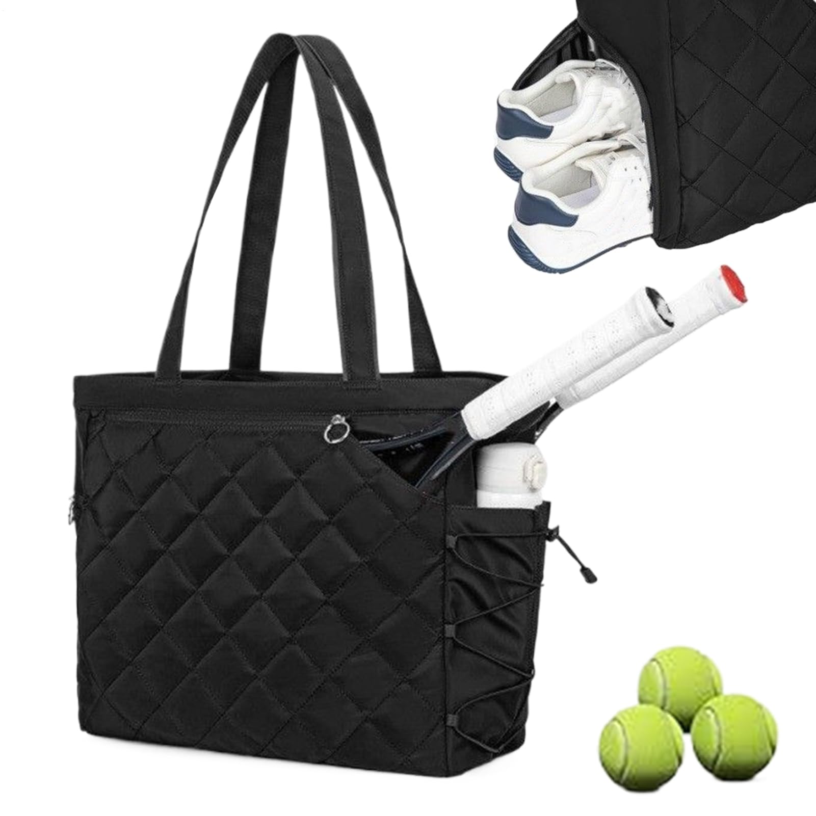 Tenisowe torby rami? dla kobiet, du?a m?ska sportowa torba marynarska Pickleball Tote | przeno?ne przechowywanie akcesoria podró?ne do pracy co dzie? dojazdy do pracy si?owni? trening laptop