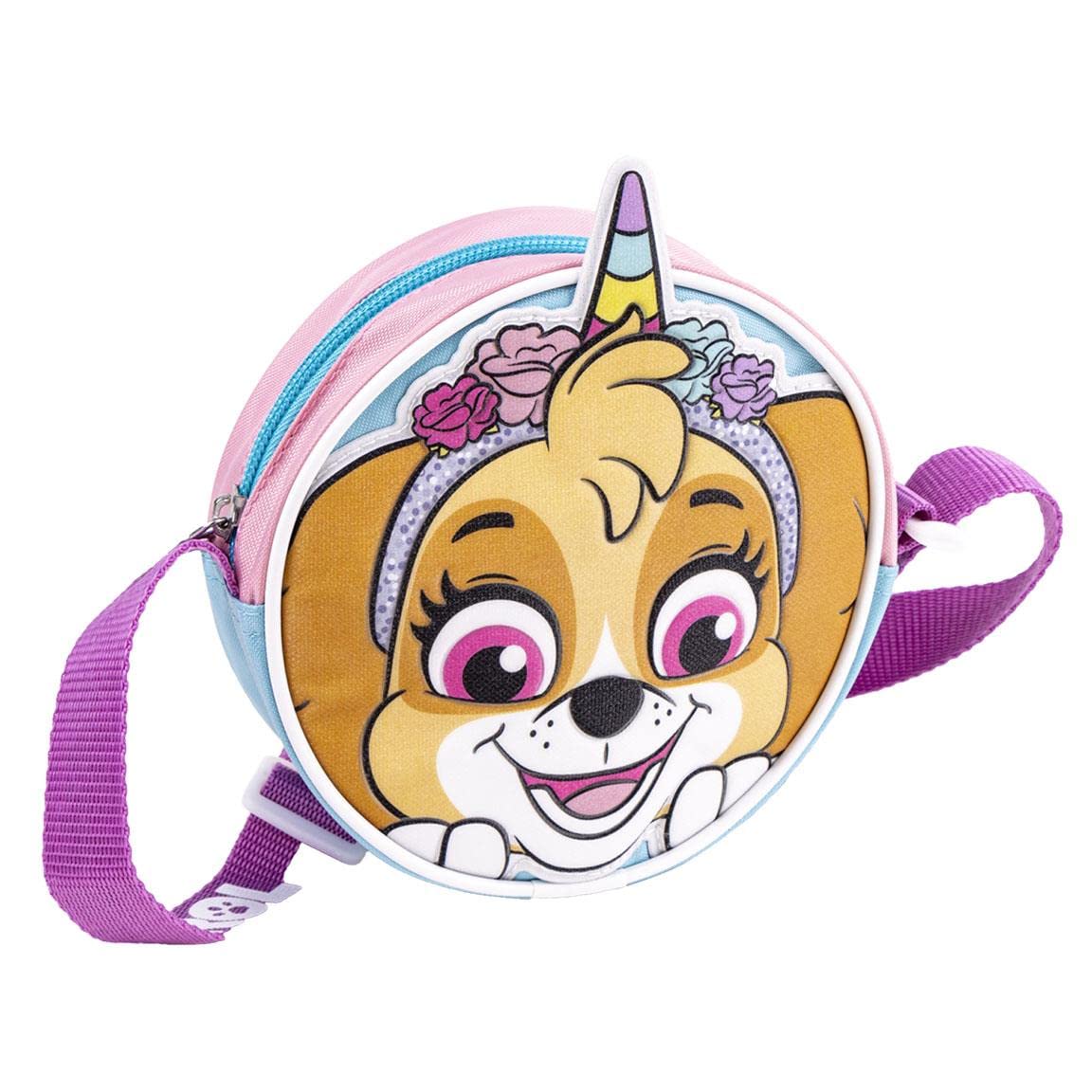 PAW PATROL Dziewczęca torba na ramię torebka Skye, Rosa