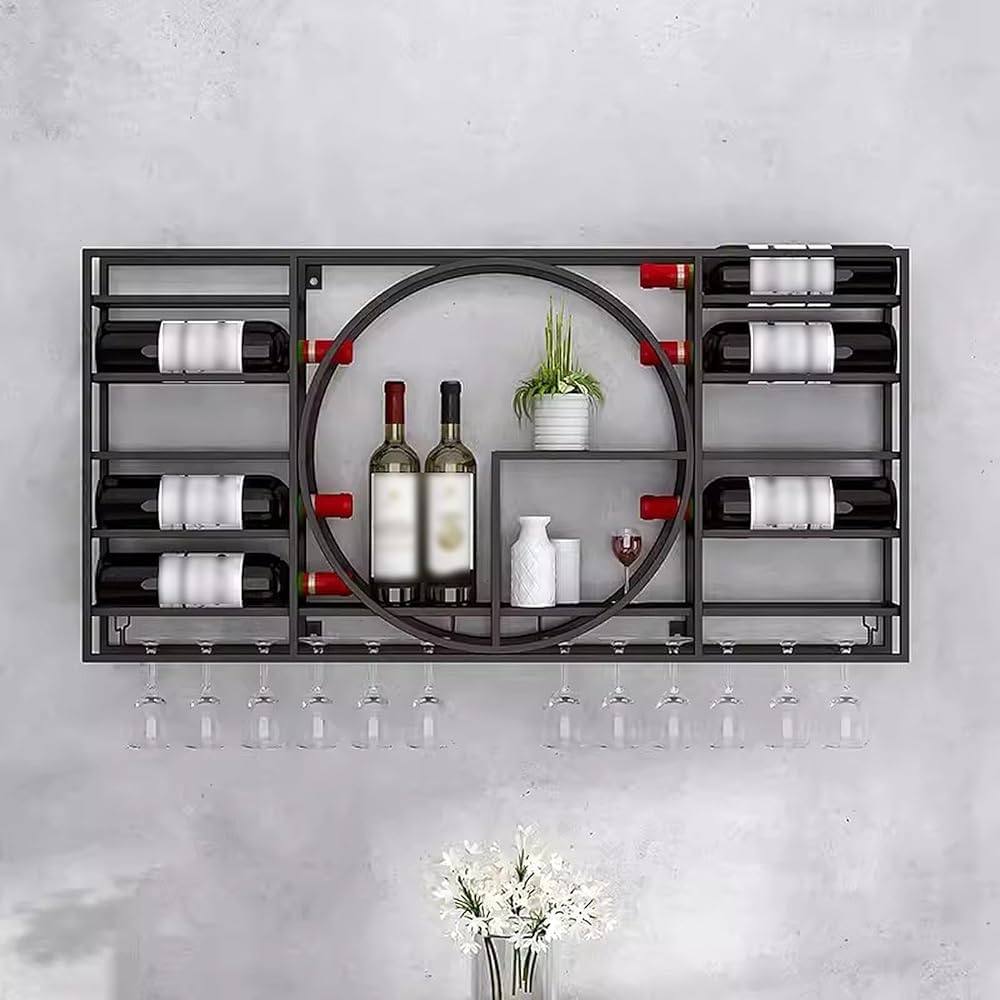 Présentoir multifonctionnel pour bouteilles d'alcool et de vin