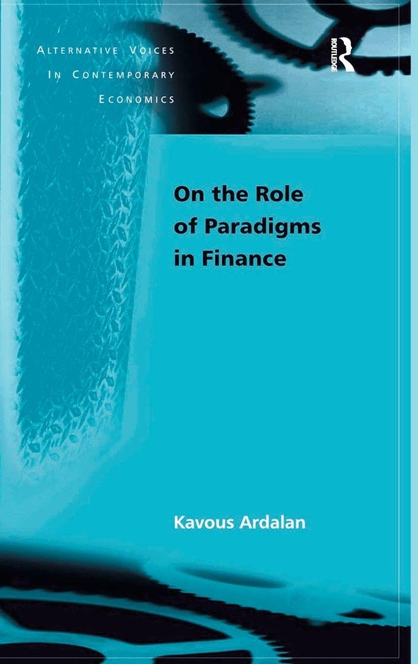 Buy On the Role of Paradigms in Finance (Alternative Voices in Contemporary Economics) — BookShops.in