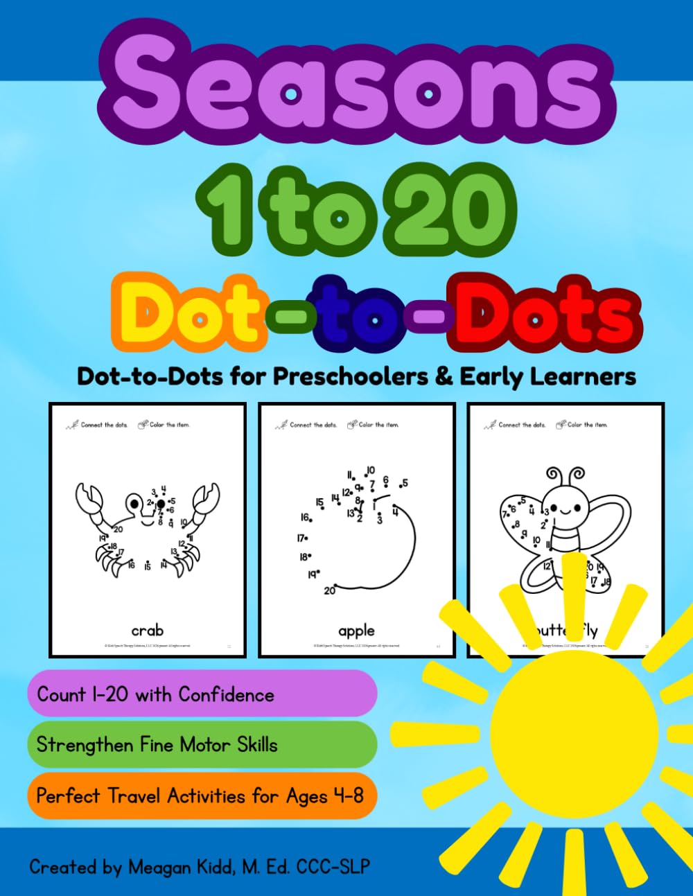 Easy Do to Dot Activity Book: Dot to Dots for Preschoolers