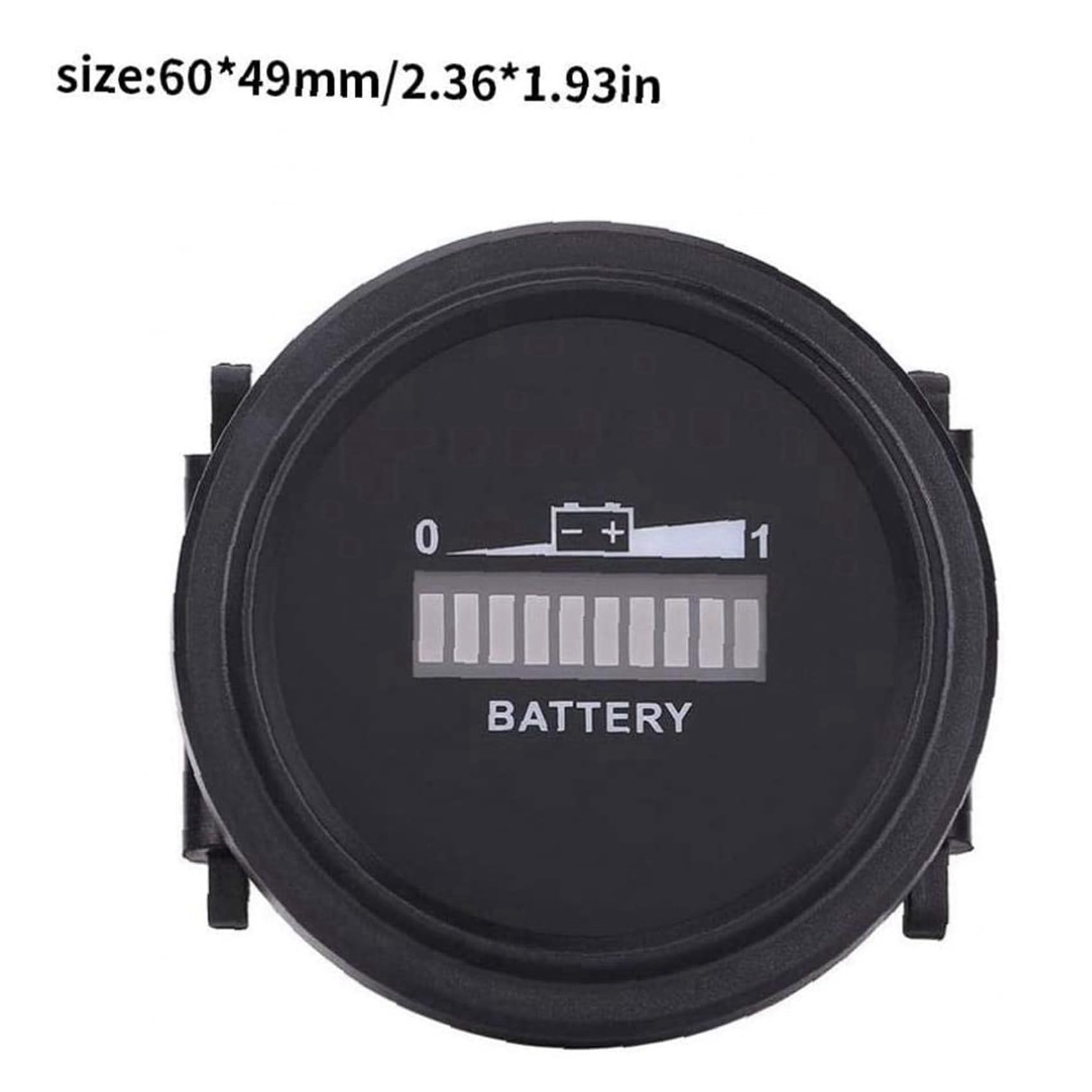 10X Indicatore Della Batteria Digitale 12V / 24V / 36V / 48V / 72V LED Indicatore Della Batteria del Misuratore Impermeabile per Go-Lf Ca-Rt