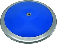 Vista 1 de Champion Sports Practice & Competition Discus – Rubber, Plastic, or Wood Options, Multiple Weights for Track and Field Training