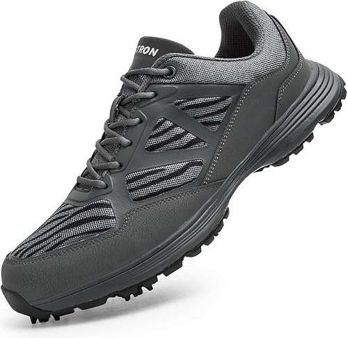 THESTRON Zapatos de golf profesionales para hombre, tenis de golf para golf, deportivos, impermeables, para hombre