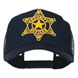 Security Officer Star Patched Mesh Back Cap