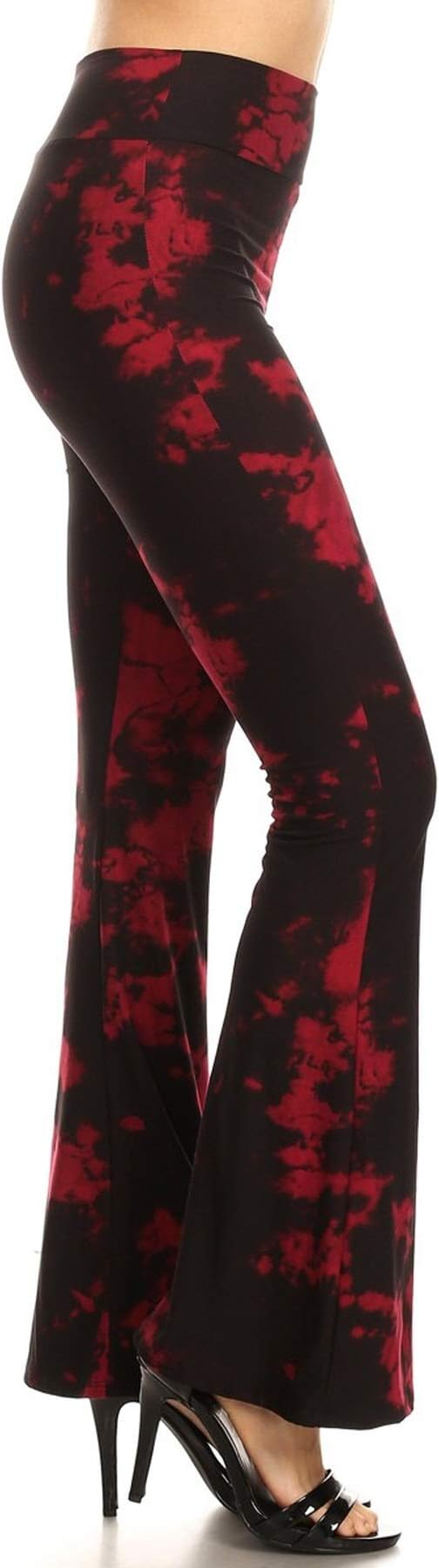 Leggings DepotWomen's Ultra Soft Popular Printed Stylish Palazzo Pants BAT3