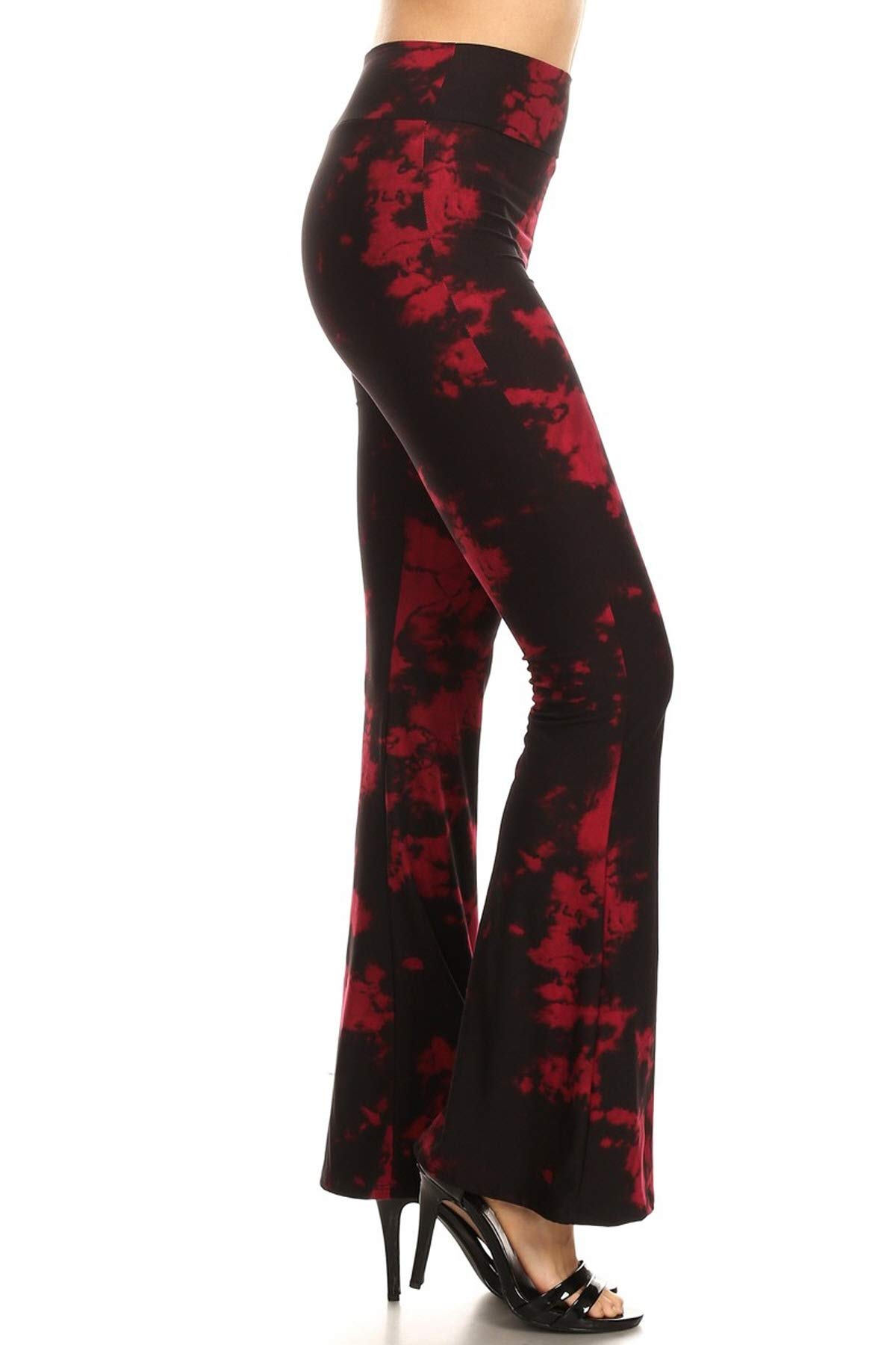 Leggings DepotWomen's Ultra Soft Popular Printed Stylish Palazzo Pants BAT3