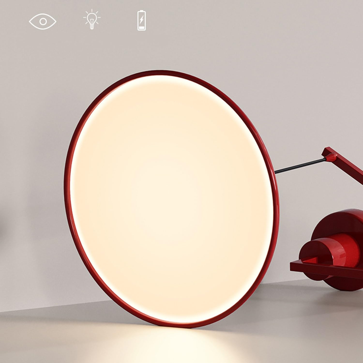 Gran Lámpara Colgante De Brazo Oscilante Moderna Con Atenuación LED Luminaria De Techo Suspendido Nórdica Actual Candelabro De Brazo Para Comedor E Isla De Cocina(Cream white,40cm/16in)