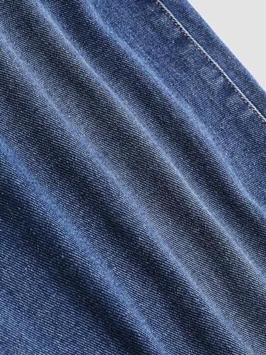 CIDER Denim High Waist Pocket Wide Leg Jeans4