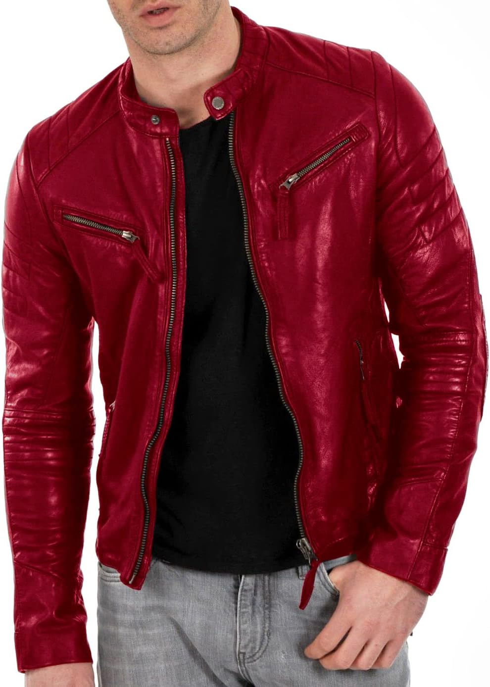 DECIMAL Men's B54 LEATHER JACKET