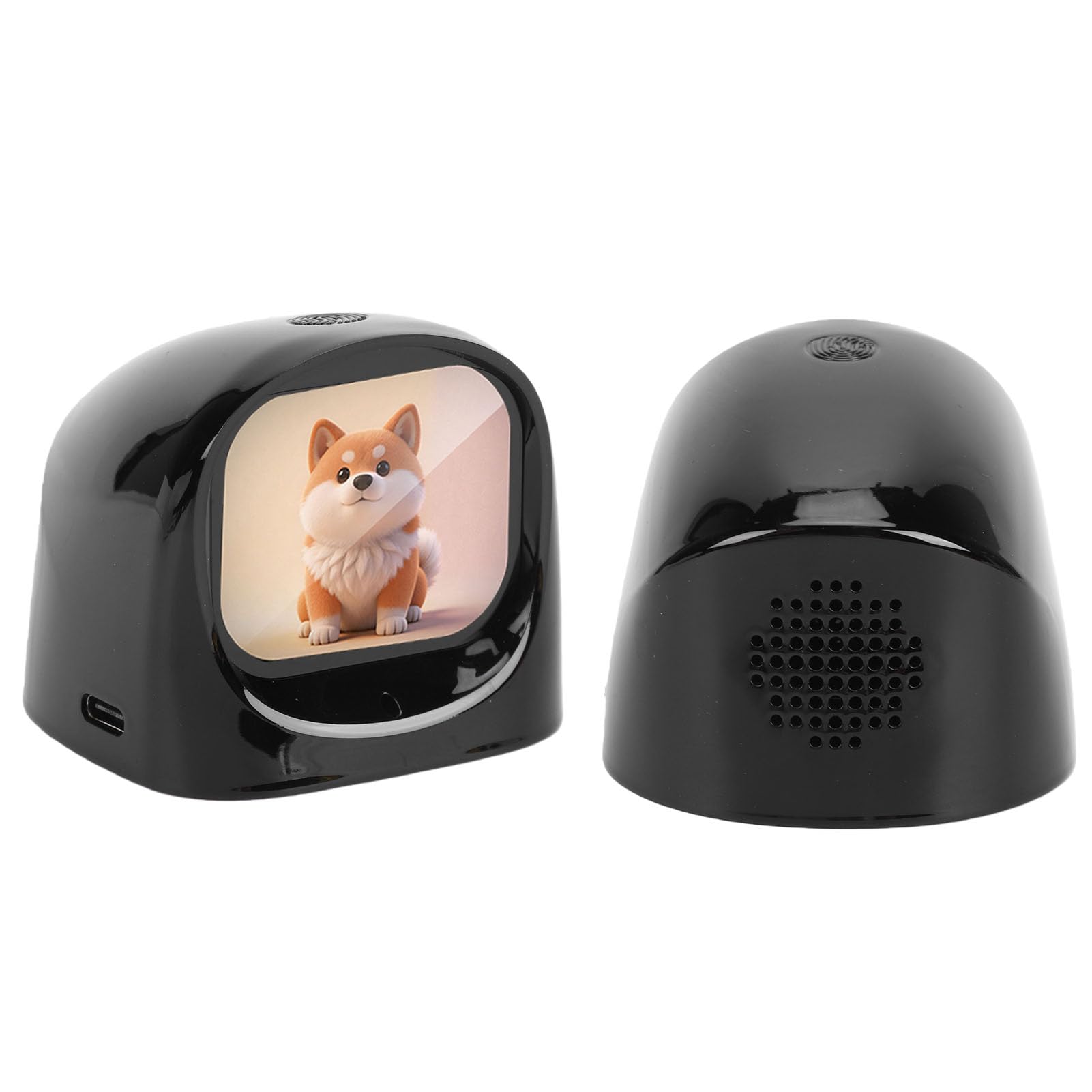 Robot per Cruscotto Auto AI Smart Car Companion con Display da 2 01 Pollici Supporto Magnetico Monitoraggio Auto in Tempo Reale Intrattenimento di Viaggio Interattivo per Viaggi di Famiglia