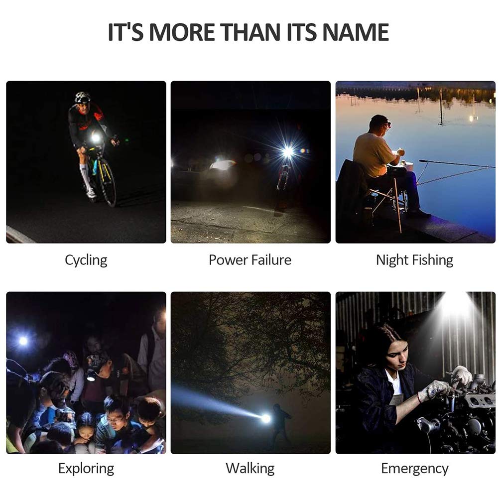 Tianbi Lot De 2 Lumières Vélo USB Rechargeables - Phare Avant Et Arrière Super Lumineux, 6 Modes, Étanches IP65