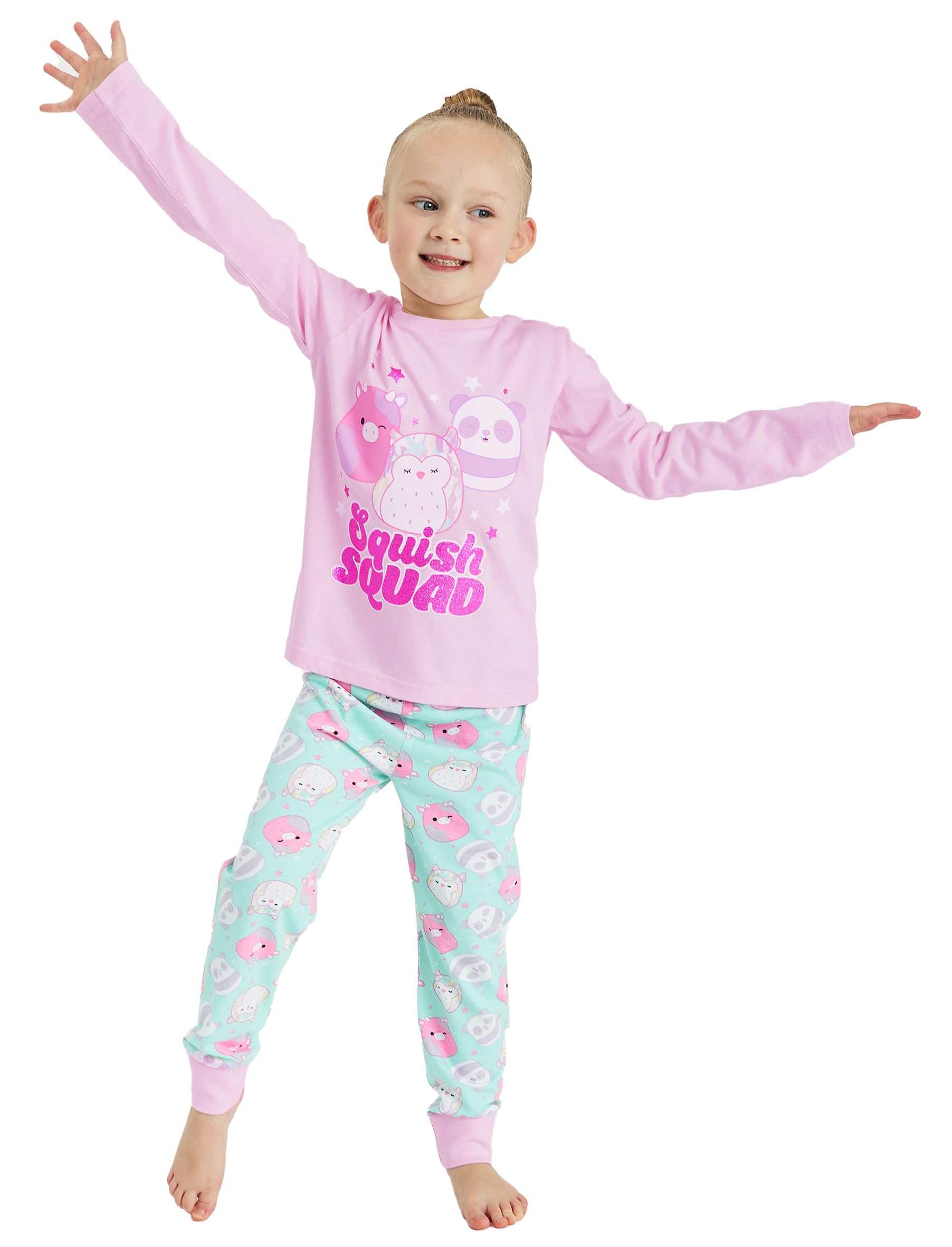 Girls Squishmallows Pyjamas (Squishmallows - Patterned, 11-12 Years)