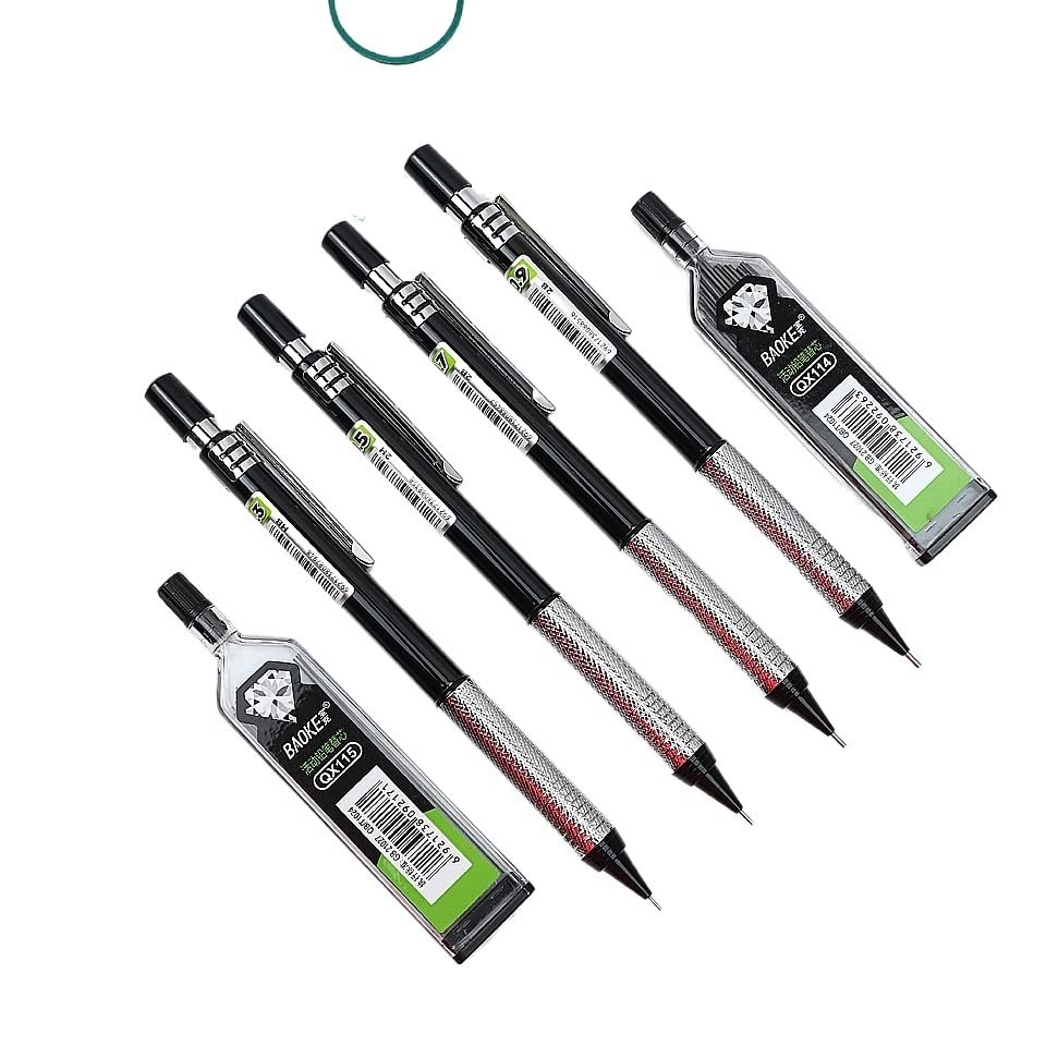 Druckbleistift 0,3/0,5/0,7/0,9 mm Metall-Automatikbleistift (0,9 mm) (0,5 mm)