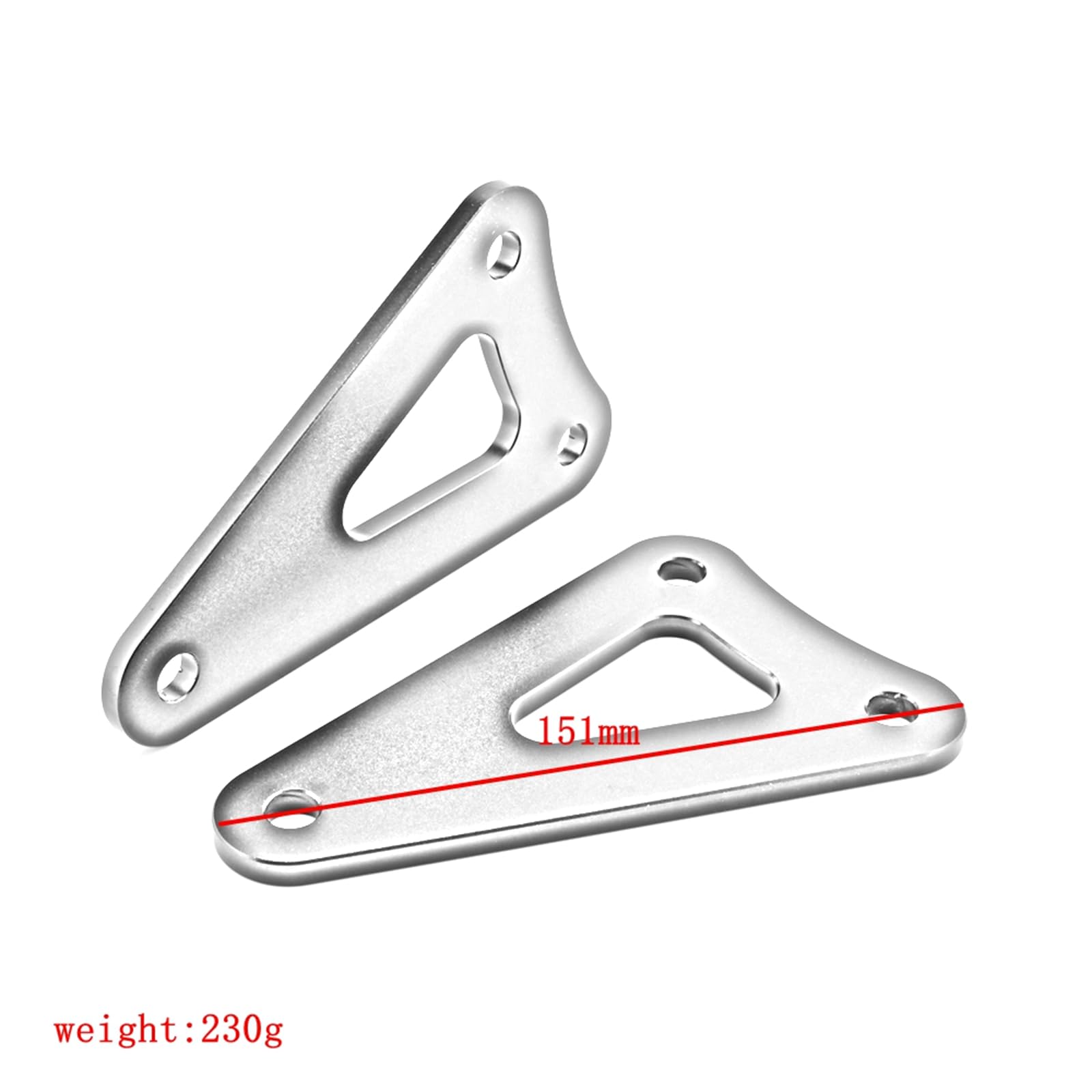 Kit d'abaissement de suspension arrière pour Honda CBR1000RR Fireblade 2008-2020 noir