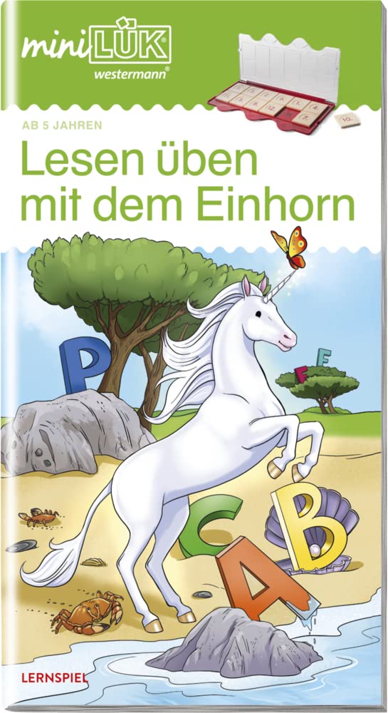 Westermann Lernwelten Gmbh Minilük: Vorschule/1. Klasse - Deutsch Lesen Üben Mit Dem Einhorn (Minilük-Übungshefte: Vorschule)