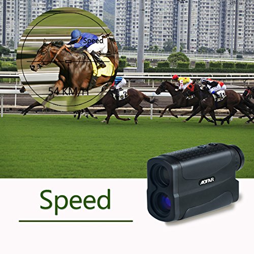 AOFAR HX-700N Hunting Range Finder 700 Yards Waterproof Archery Rangefinder for Bow Hunting with Range Scan Fog and Speed Mode, Free Battery, Carrying Case - Thumbnail 4