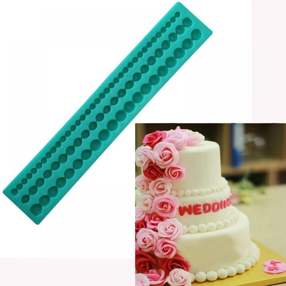 7horse Silicone 3 Bead Chain Cake Mould Pearl Chain Shape Fondant Mold Cake Decoration Sugar Craft Cake Fondant Mold-image-15
