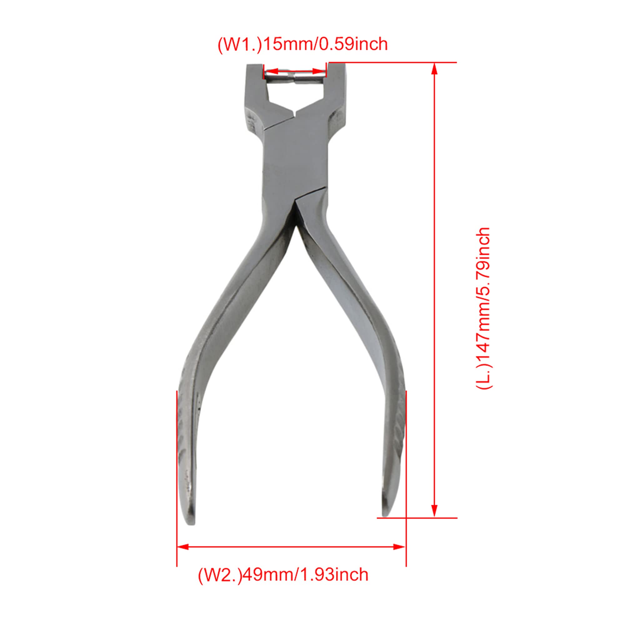 Yibuy 10 alicates de resorte para instrumentos de viento de madera