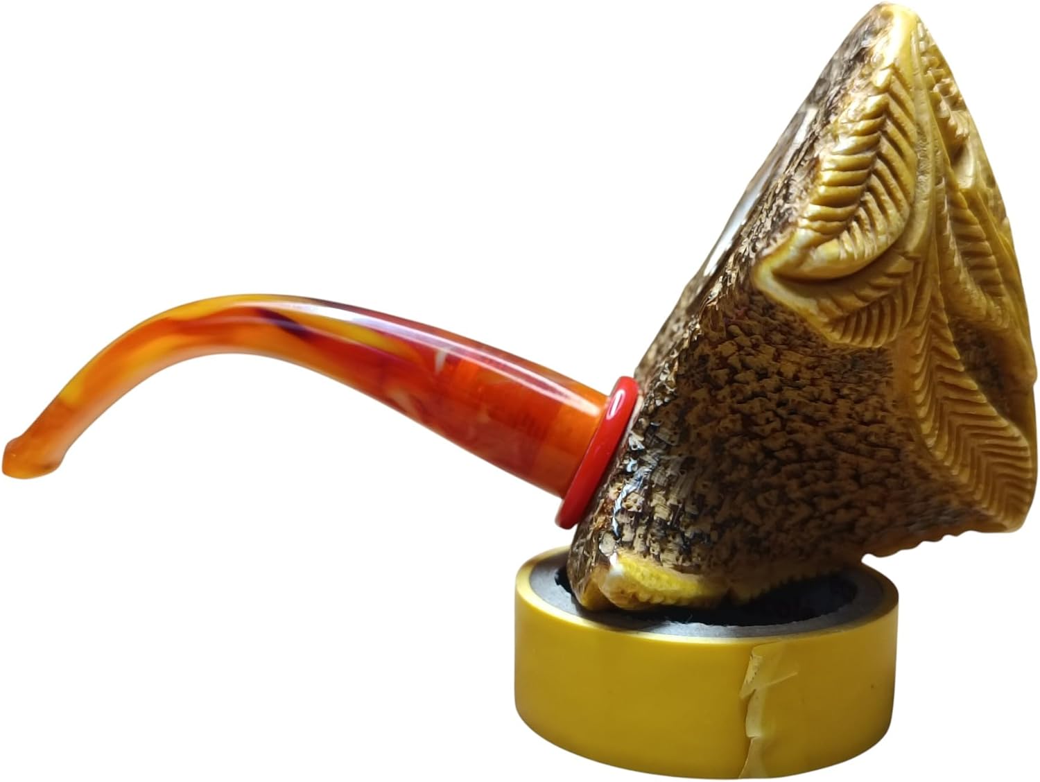 Block Meerschaum Crimson Petal lord King Pipe