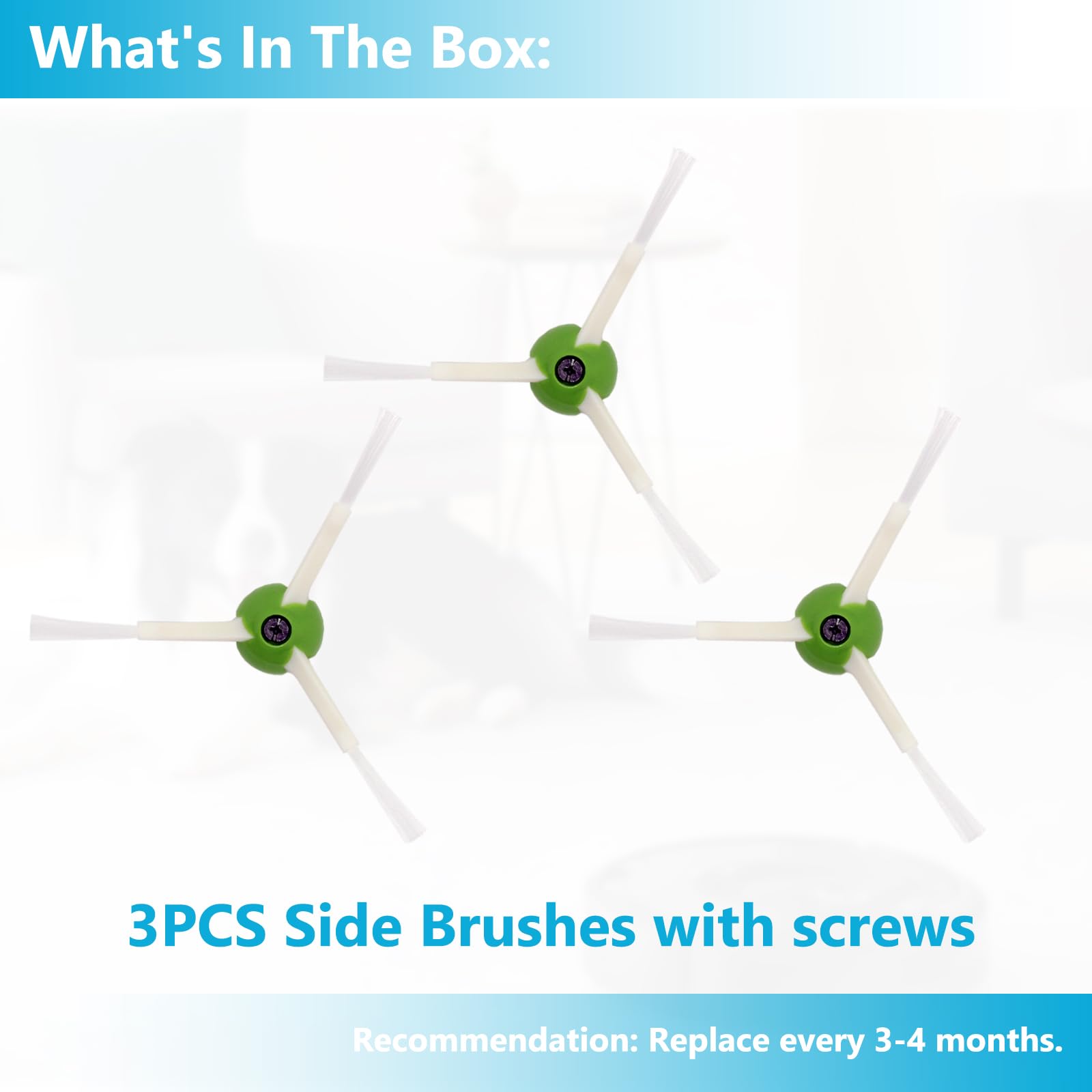 Amazon.com: Side Brush Replacement for iRobot Roomba i1 i3