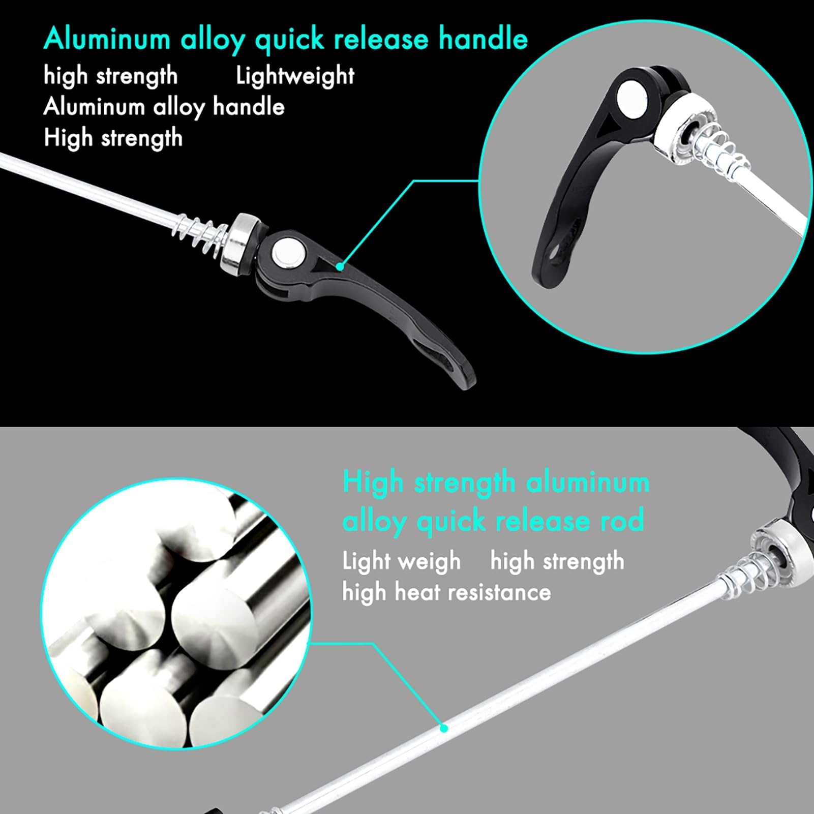Quick Release Skewers, Fiets Quick Release 1 paar Quick Release Spies Hendel Aluminium Mountainbike Wiel Fiets Removal Tool Quick Realse As Hub Onderdelen (Color : Red Quick Release Skewers, Fiets Quick Release 1 paar Quick Release Spies Hendel Aluminium Mountainbike Wiel Fiets Removal Tool Quick Realse As Hub Onderdelen (Color : Red