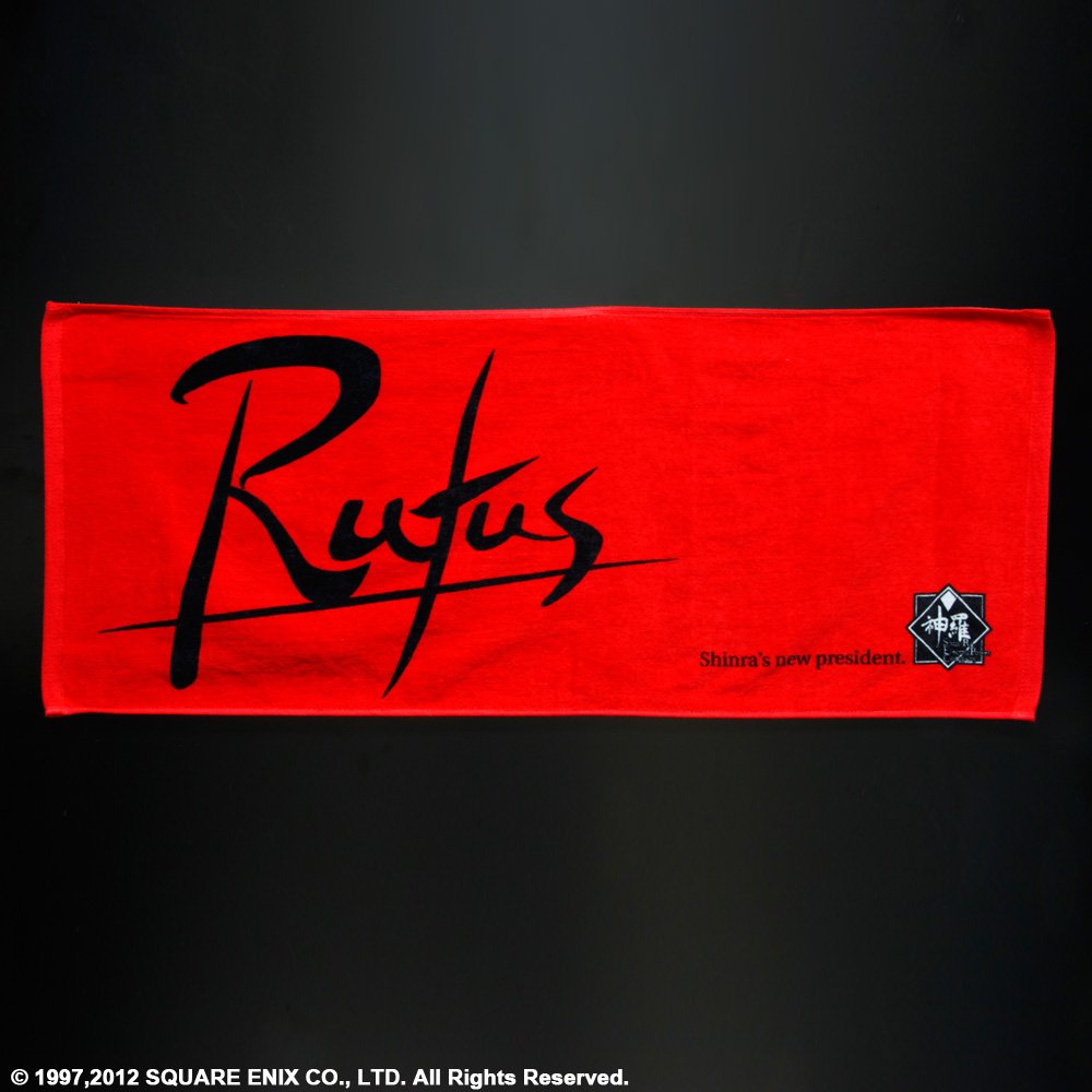 Amazon.co.jp: FINAL FANTASY VIIフェイスタオル ルーファウス