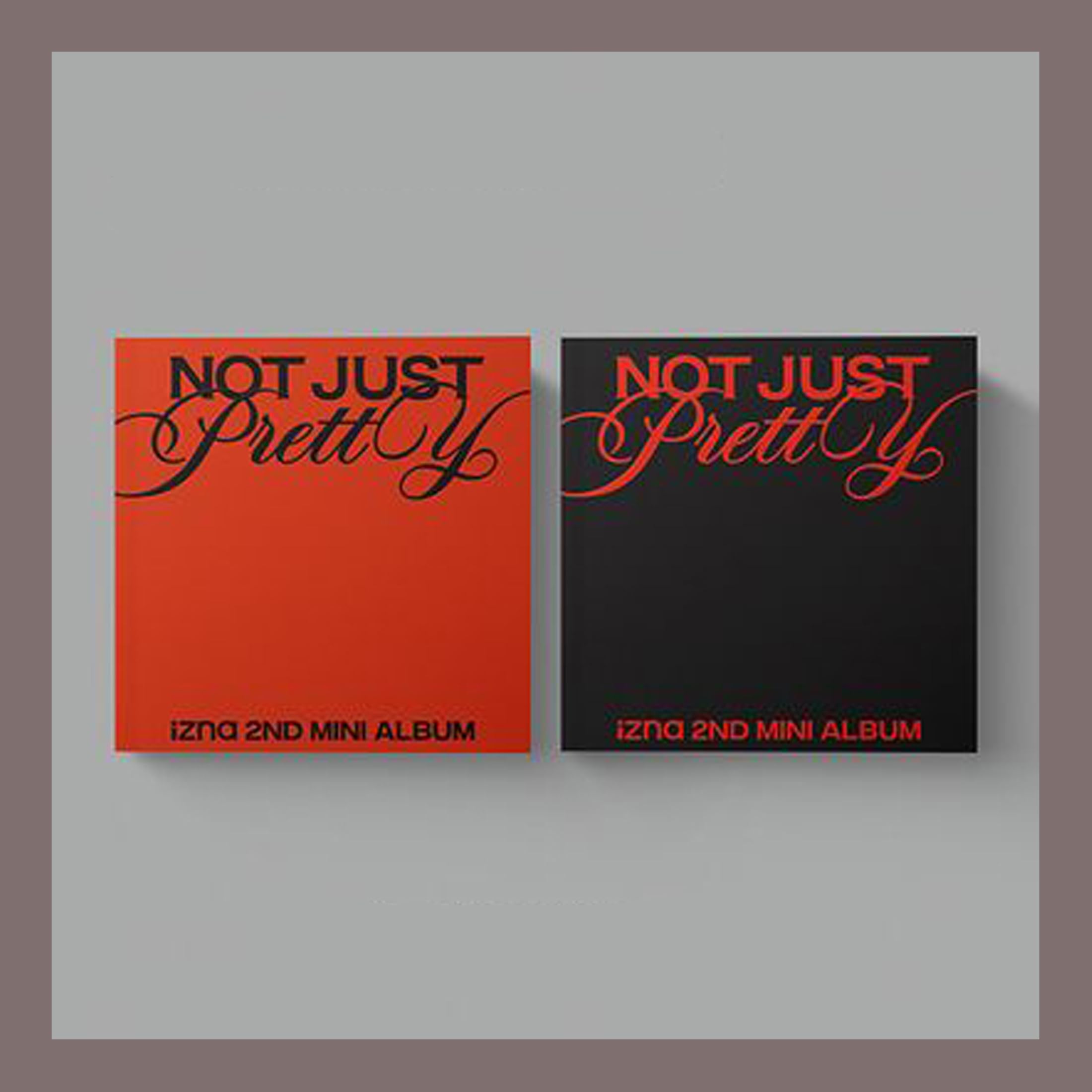 izna Not Just Pretty Racecar CD ジミン サイン izna — chaepeach