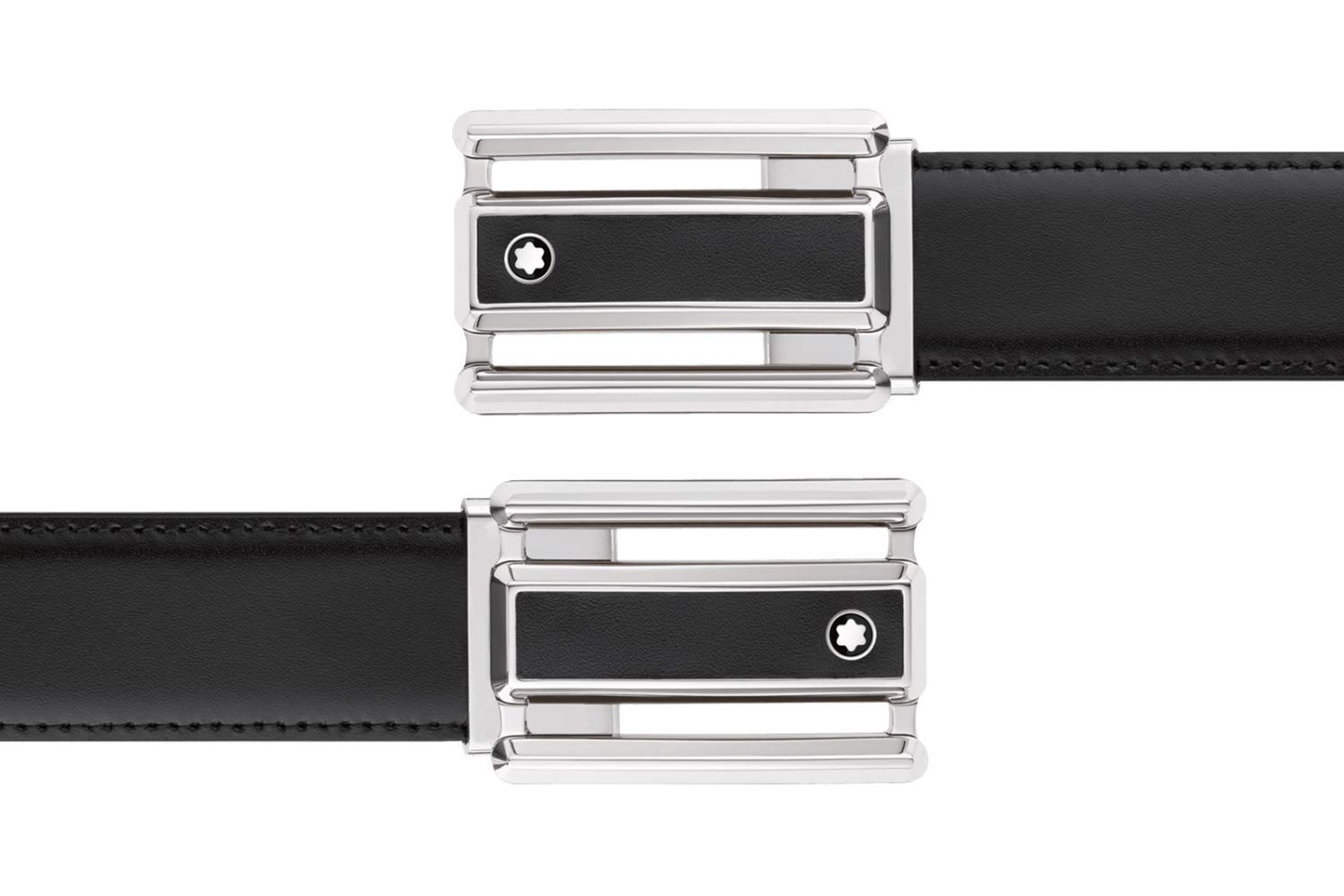 Montblanc Individuell anpassbarer Business-Wendegürtel in Schwarz/Braun