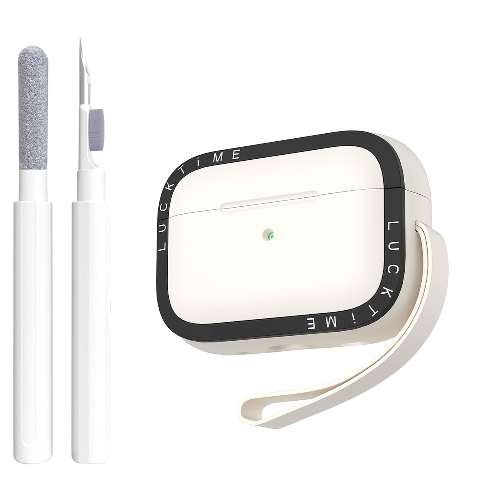 Aircawin for Airpods Pro 2 Case Cover(2023/2022/2019),Cute Elegant Protector for Airpods Pro Case 2nd/1st Generation,Full Protective Premium Silicon