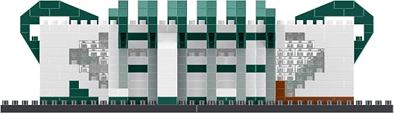 FOCO Officially Licensed Hibernian FC 3D BRXLZ Bricks Mini Easter Road Stadium Football Construction Toy Model