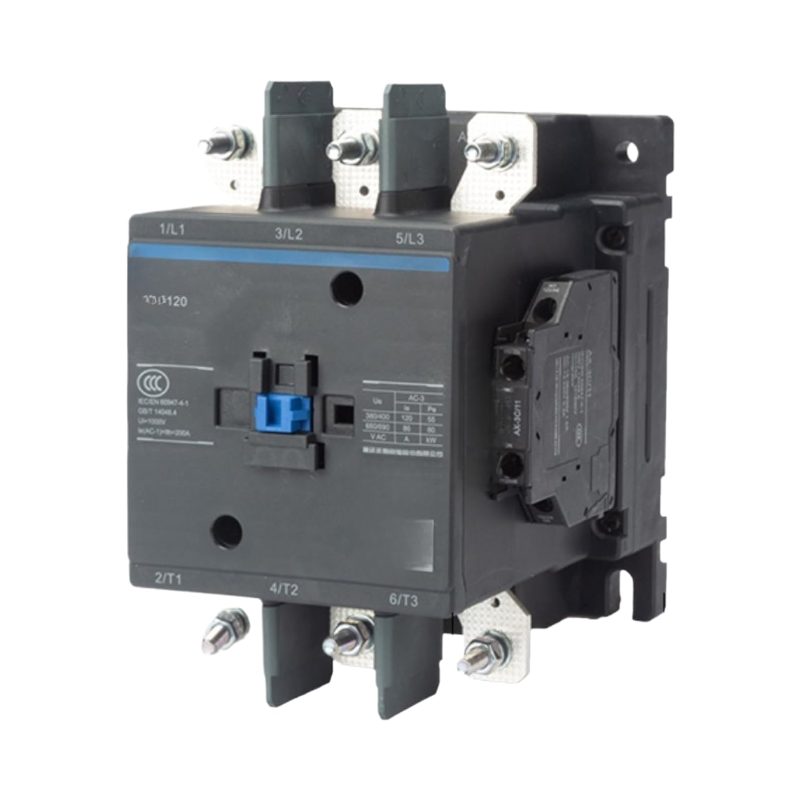 Contacteur CJX2-3210 haute performance 380V pour commande moteur