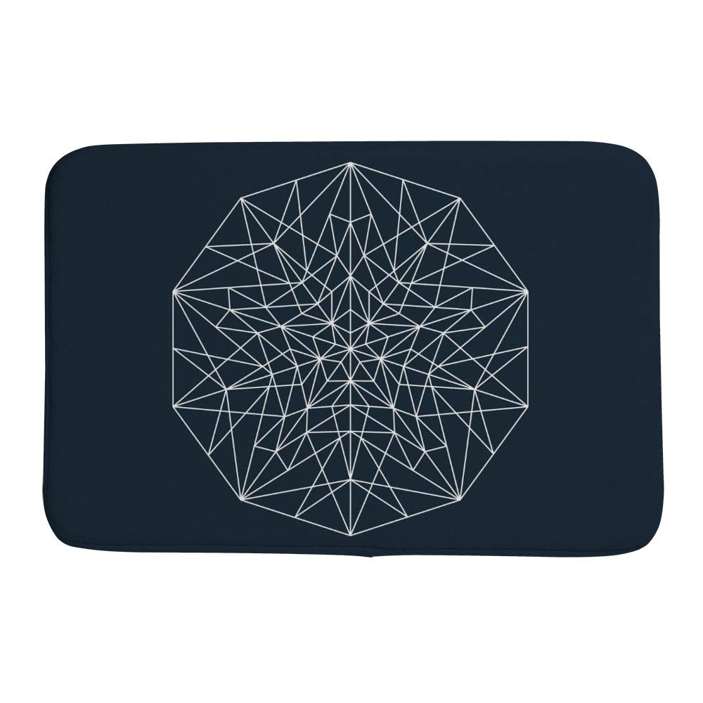 Tapis de douche antidérapant et lavable en microfibres de velours corail