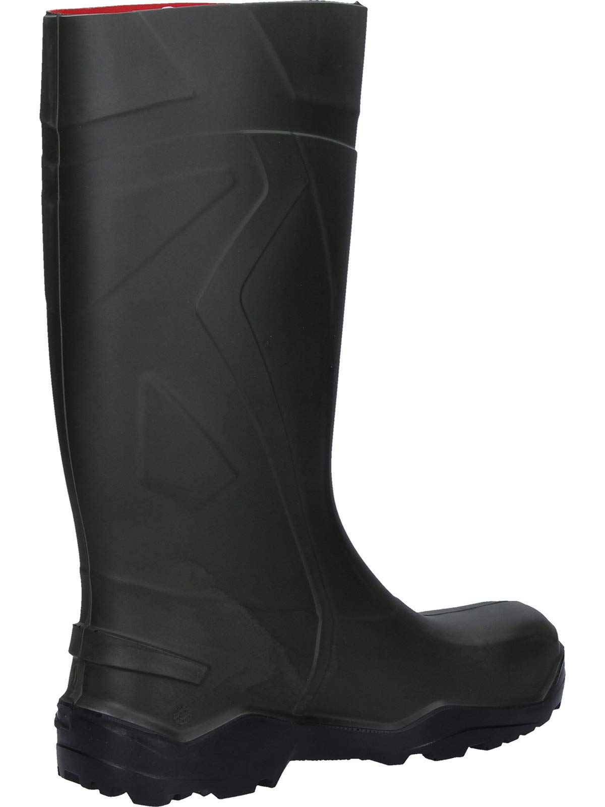 Dunlop Pull-On Self-Lined Mens Boots - Green - Size 39