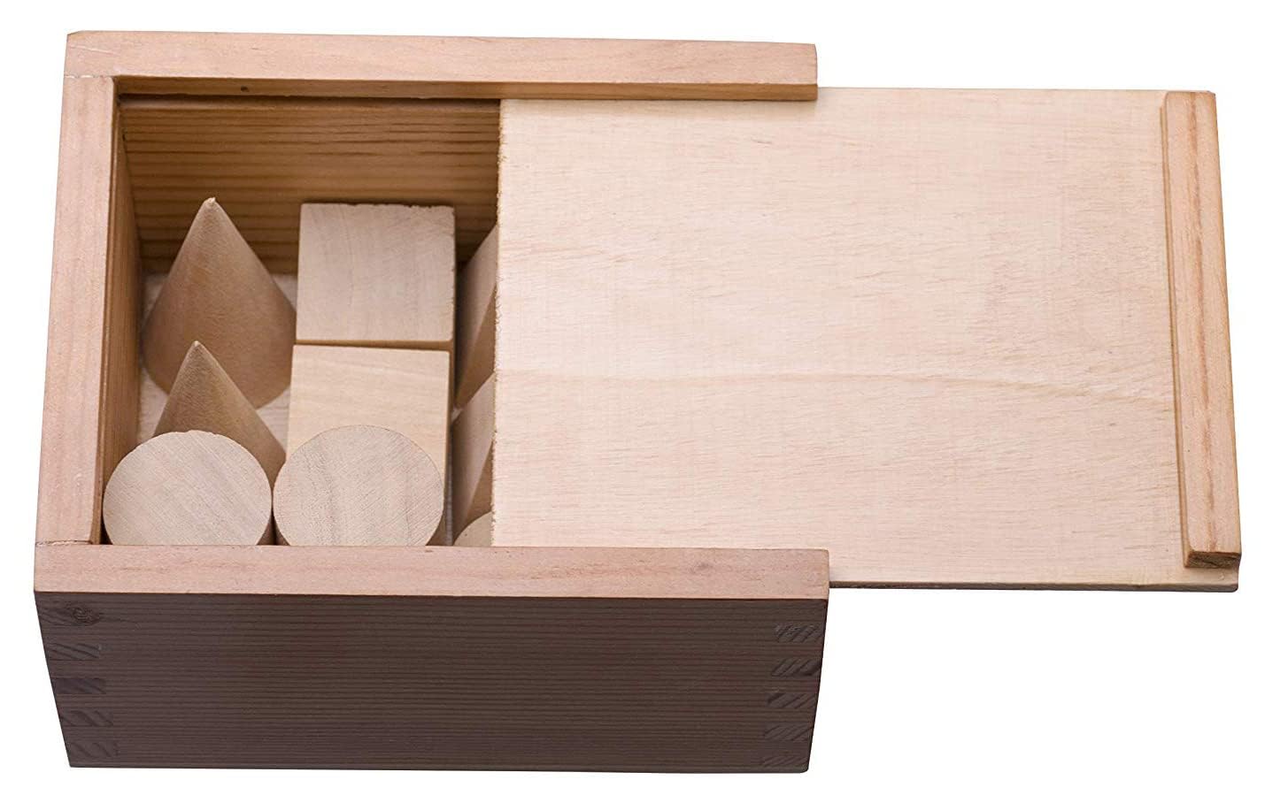 LABZIO Wooden Toy/Puzzle for Learning with Sorting and Stacking Geometrical Shapes for Children in a Fun Way Total 12 Pieces in Box (B084SXSTYF) Amazon Price History, Amazon Price Tracker