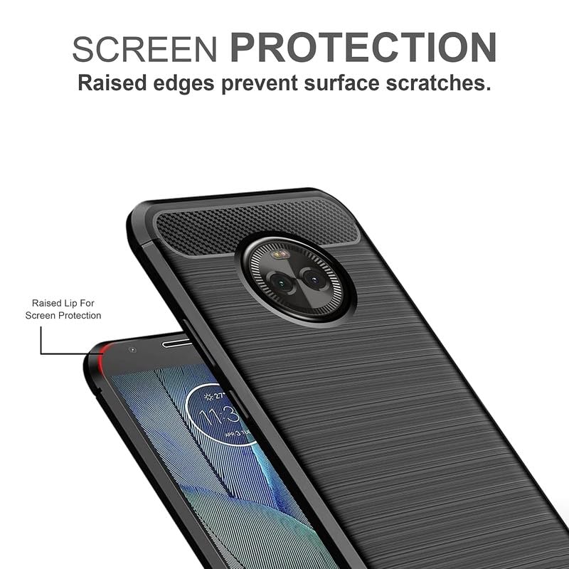 Image of Basic Case for Moto X4 (Carbon Fibre Black)
