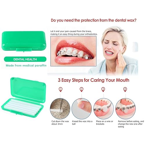 Miniatura 10 de Kit de limpieza de aparatos ortopédicos para dientes kit de cepillo de dientes ortodóntico portátil kit de viaje dental - Cepillo interdental de