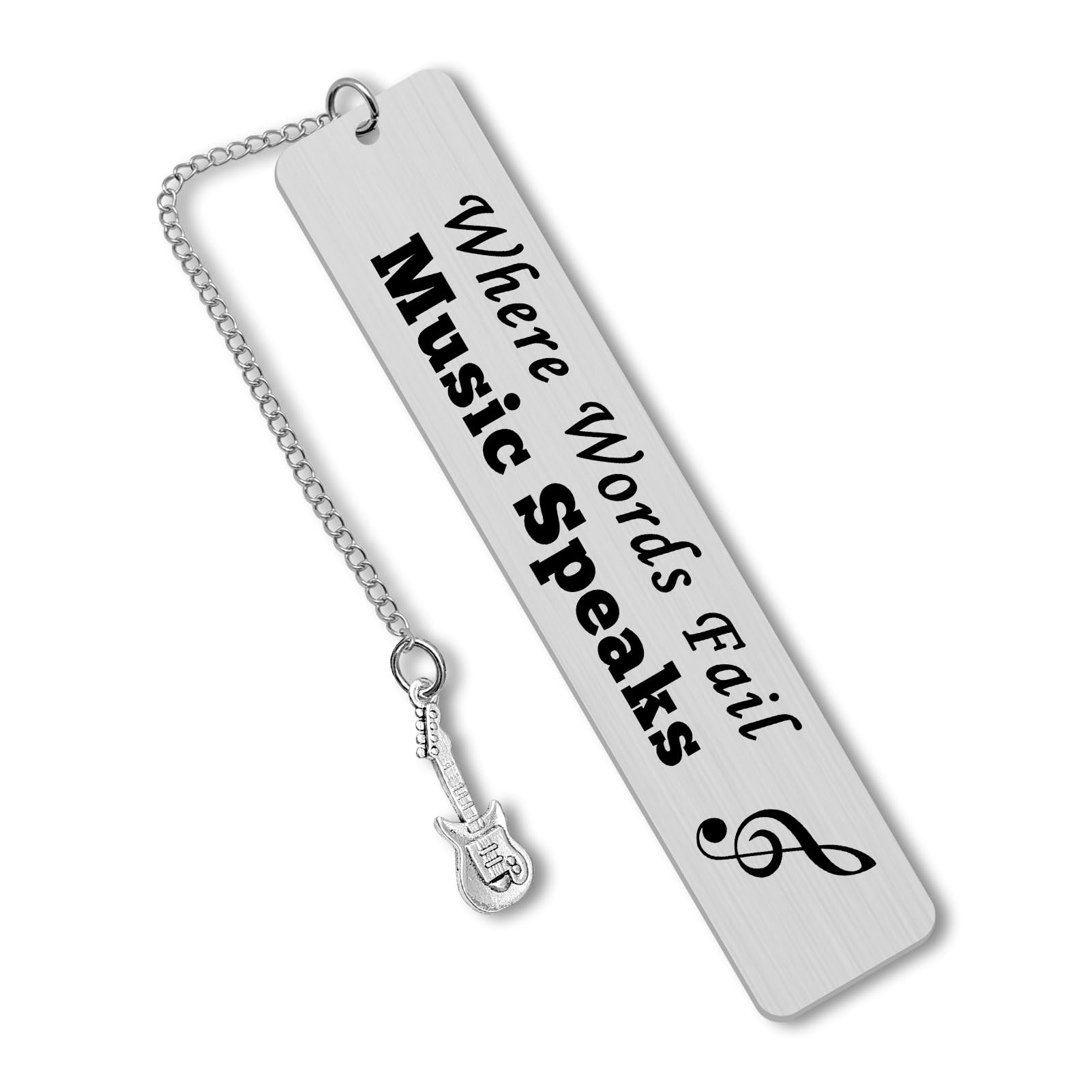 Music Lovers Gifts Ideas Inspirational Bookmark Musicians Gift for Women Men Book Lovers Gifts for Daughter Son Guitar Bass Piano Player Music Teacher