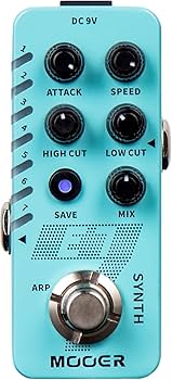 Amazon.com: MOOER E7 Polyphonic Guitar Synth Pedal Electronic