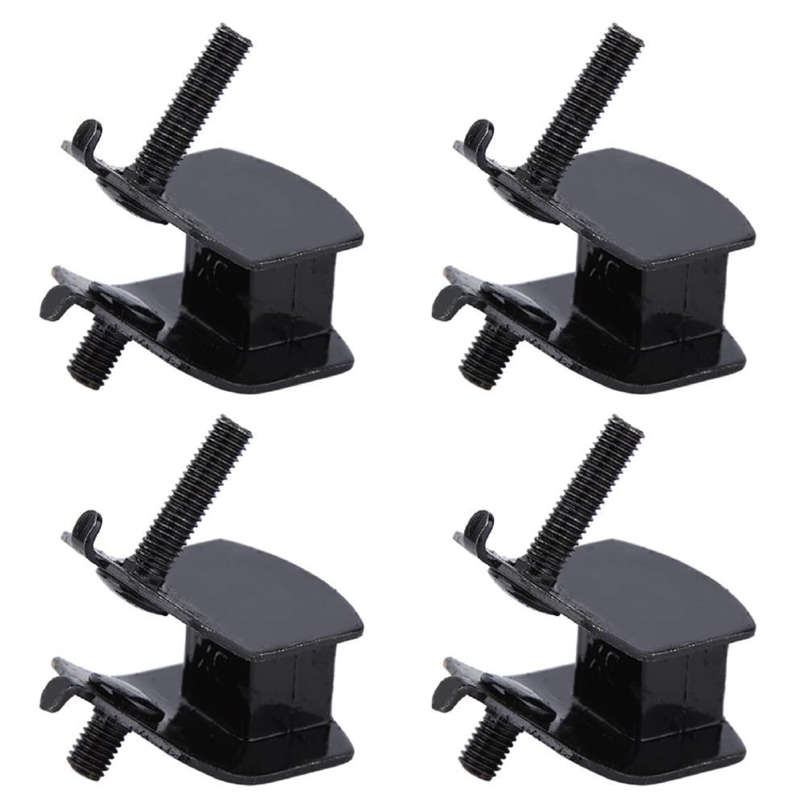 Support Moteur Caoutchouc, 4 Pièces Métal Noir pour EB2200 EG1400 EG2200 EB5000 EB6500 Patin Amortisseur Générateur Silent Bloc Antivibratile