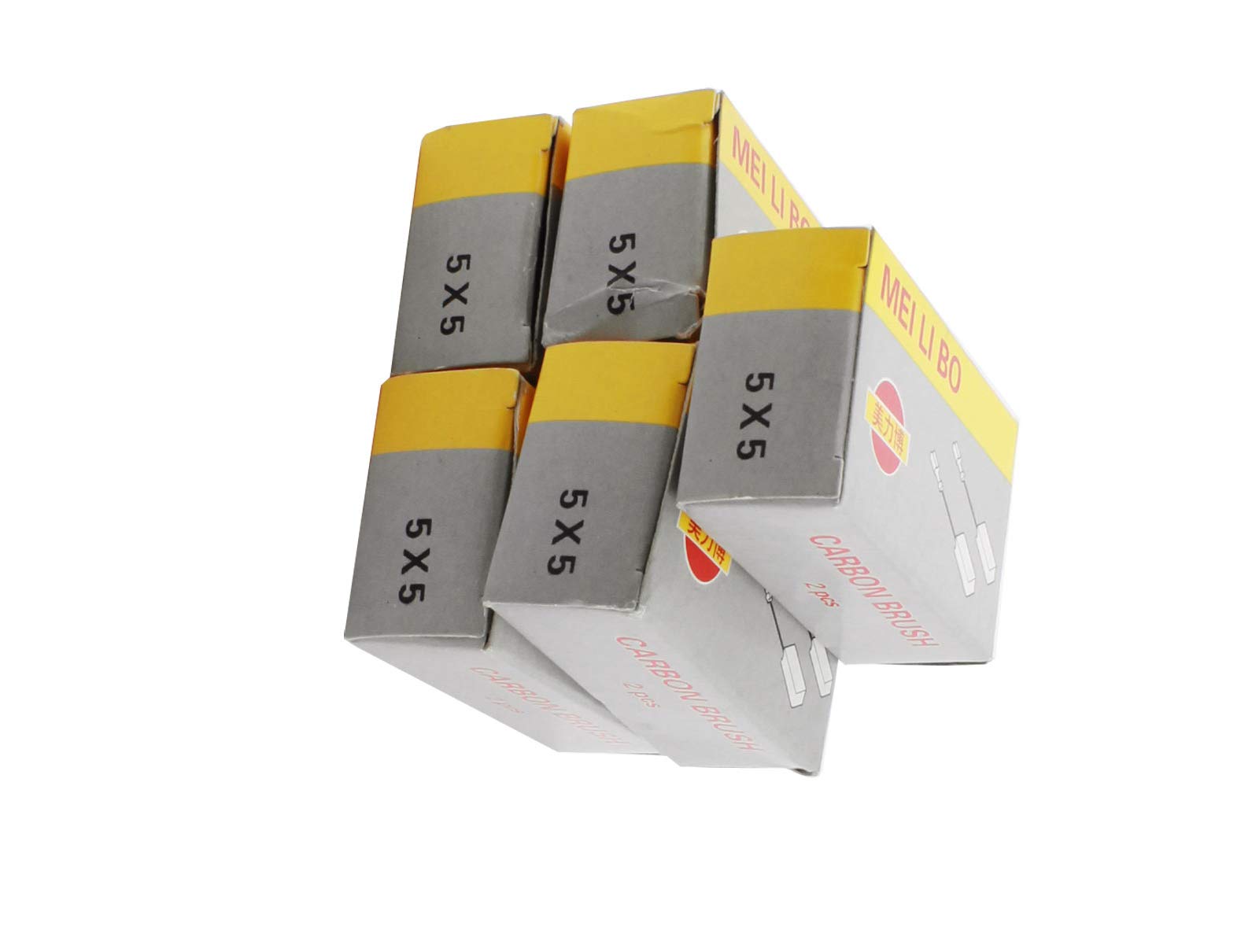 Aexit 10 Pcs Bathroom Sink Faucets Electric Hammer Replacement Carbon Brushes 11mm x 5mm Bathroom Sink Faucet Replacement Parts x 5mm