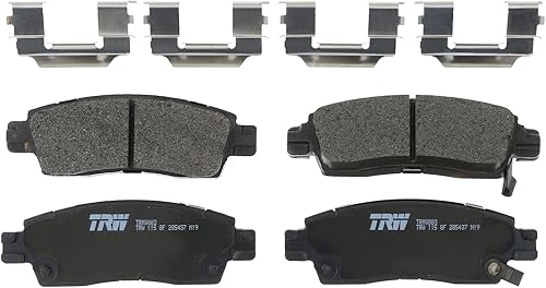 TRW Pro TRM0883 Juego de pastillas de freno de disco para Chevrolet Trailblazer 2002-2009, traseras y otras aplicaciones
