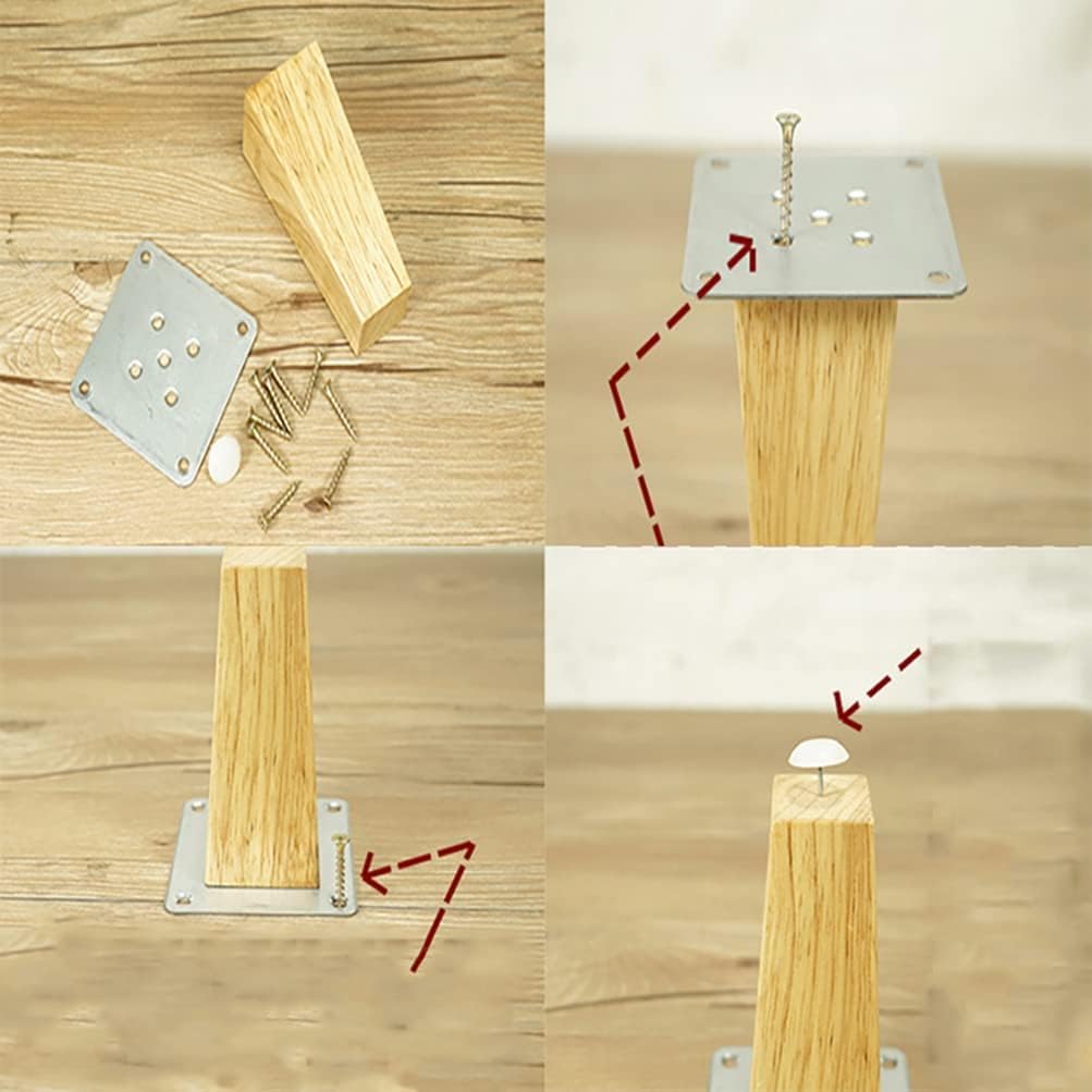 4 pezzi di gambe ricambio for divano, tavolo(12CM)