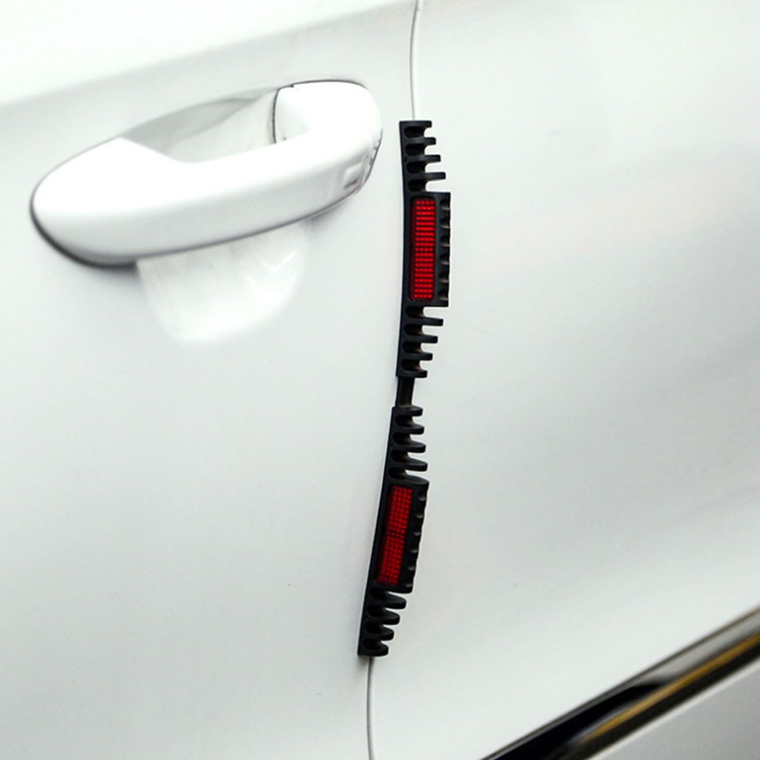 JOYOLA Protezione per bordi per porte auto, 4 pezzi, protezioni riflettenti